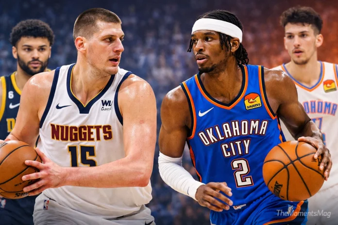 denver nuggets vs okc thunder match player stats