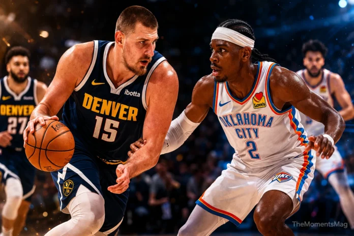 denver nuggets vs oklahoma city thunder match player stats